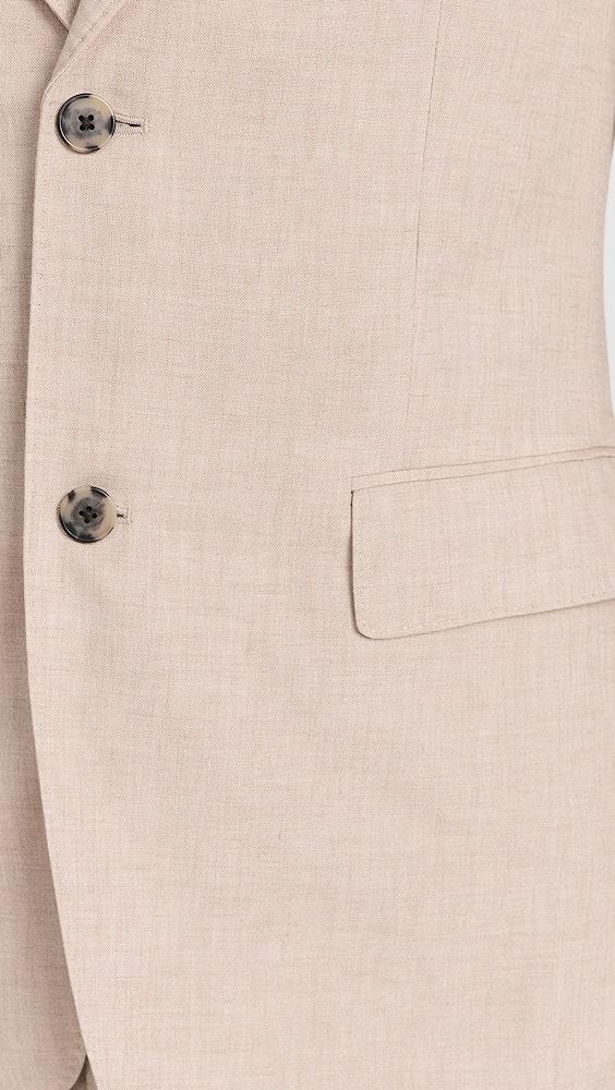 Club Monaco Tech Linen Suit Blazer | Shopbop Product Image