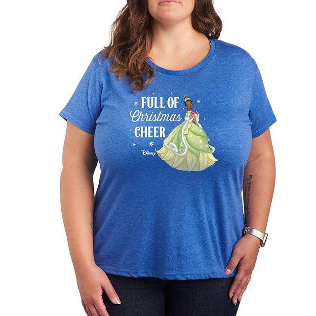 Disney Princess Tiana Plus Full Of Christmas Cheer Graphic Tee, Womens Product Image