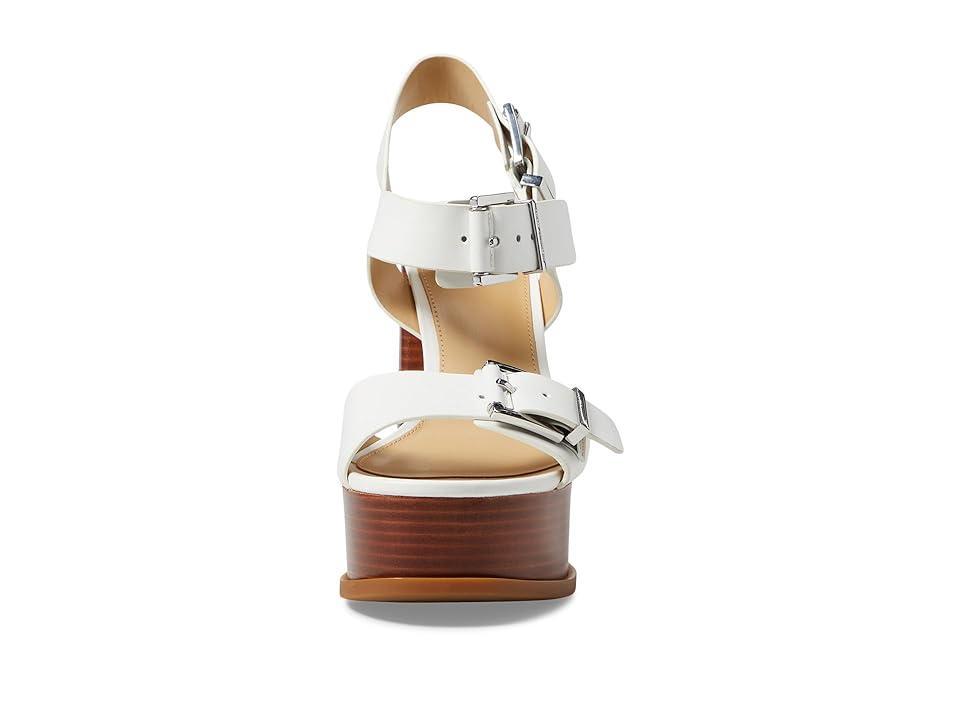 Michael Michael Kors Womens Colby Triple-Buckled Platform Sandals Product Image