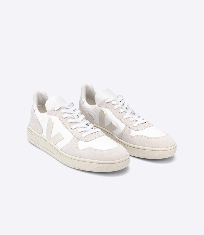 VEJA Men's V-10 - White Natural Pierre Product Image