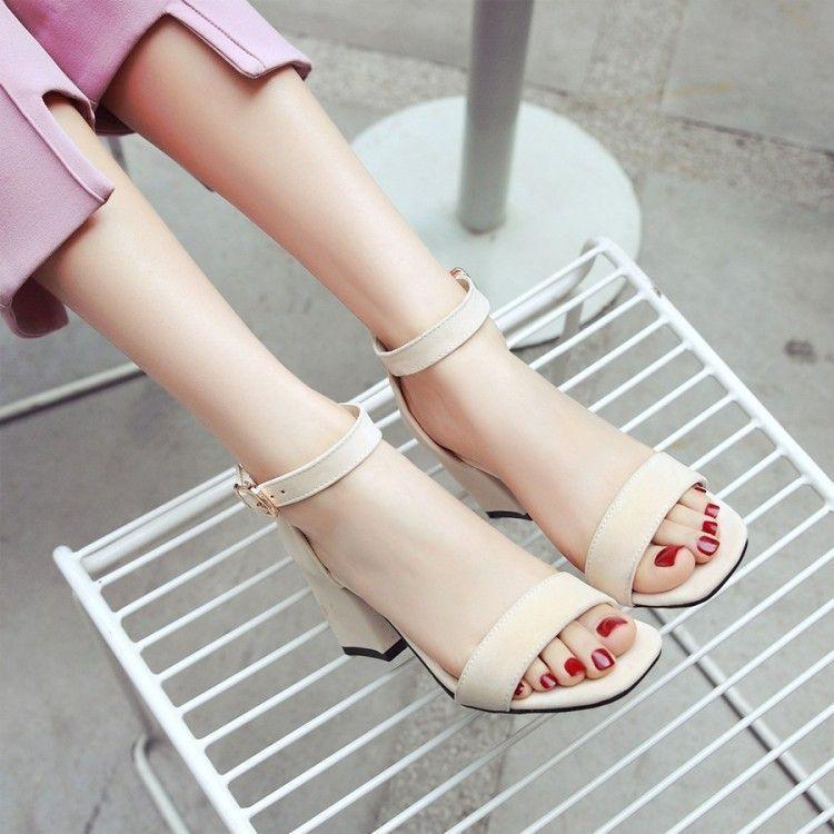 Ankle Strap Block Heel Sandals product image