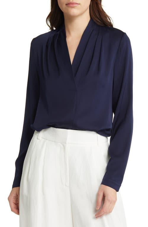 Womens Nellie Silk-Satin Blouse Product Image