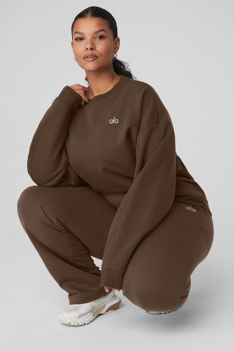 Accolade Crew Neck Pullover - Espresso Product Image