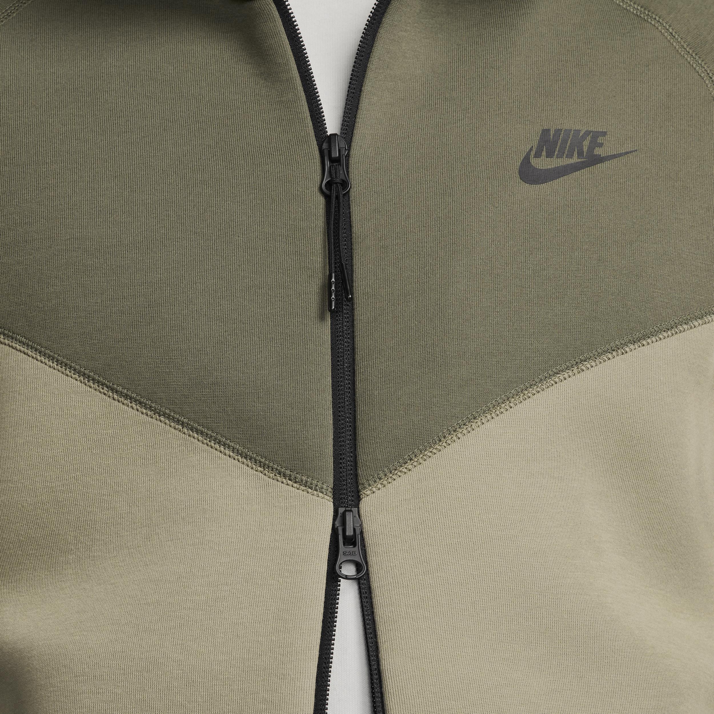 Men's Nike Sportswear Tech Fleece Windrunner Full-Zip Hoodie Product Image