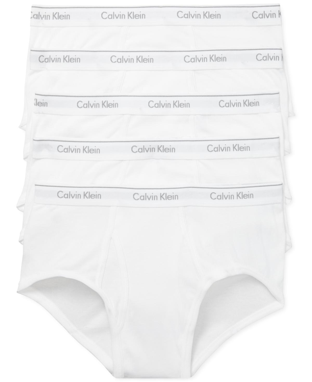 Calvin Klein Mens Cotton Classics 5-Pack Brief - Black - M Product Image