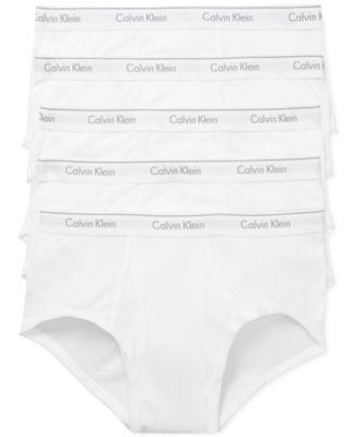 Calvin Klein Mens Cotton Classics 5-Pack Brief - Black - M Product Image