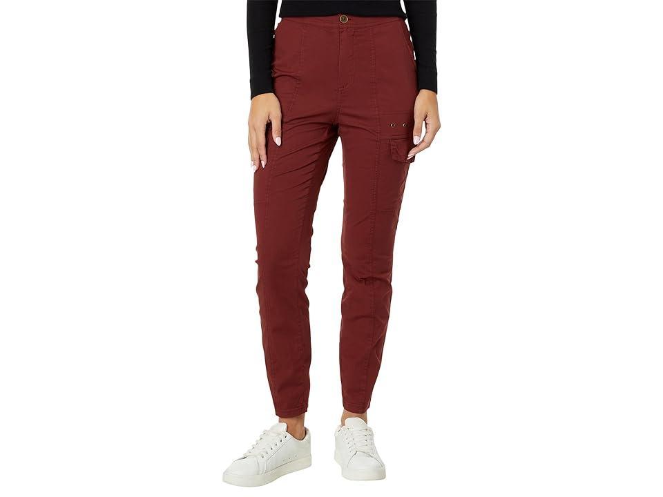 XCVI Poplin Timberline Leggings (Port) Women's Clothing Product Image