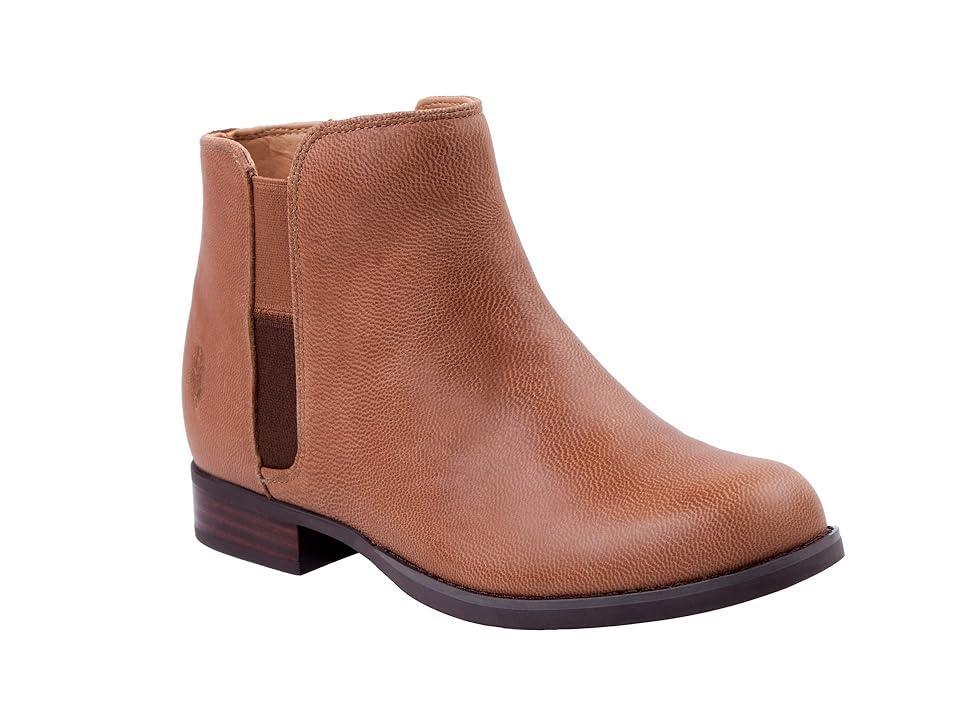 Revitalign Tahoe Leather Boot (Saddle) Women's Shoes Product Image