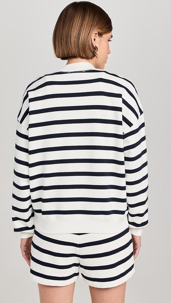 FRAME Button Detail Sweatshirt | Shopbop Product Image