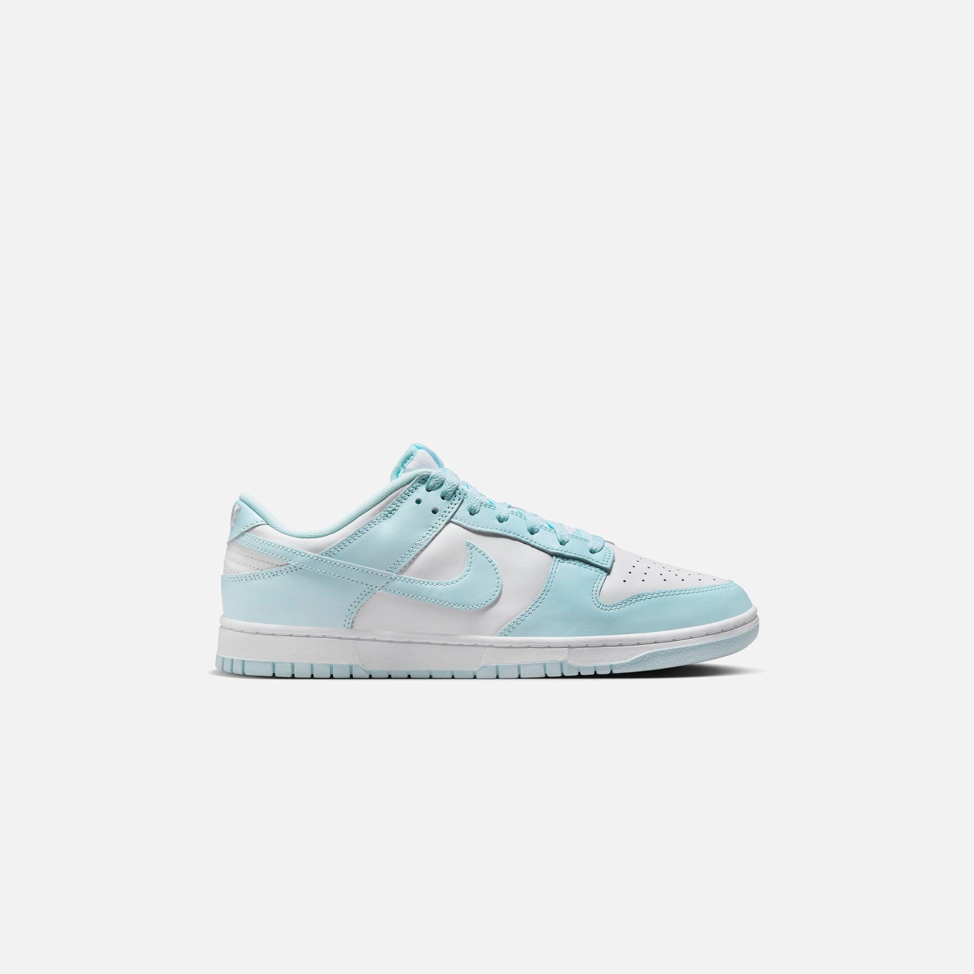 Nike Dunk Low Retro - White / Glacier Blue Male Product Image