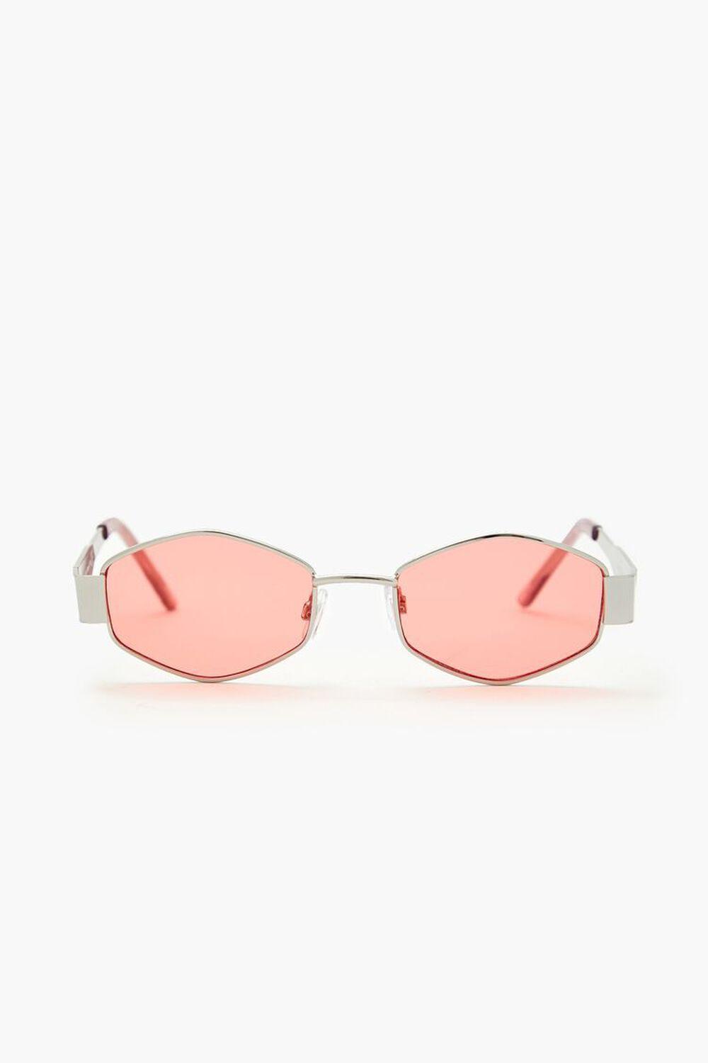 Geo Oval Frame Sunglasses | Forever 21 Product Image