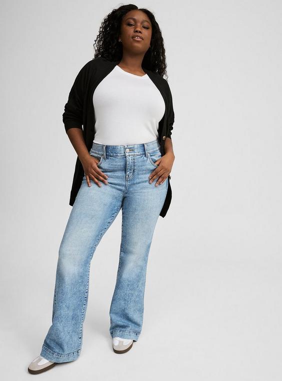 Bombshell Flare High-Rise Jean Product Image