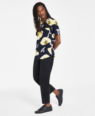 Hugo By Hugo Boss Mens Floral Shirt Pants Product Image