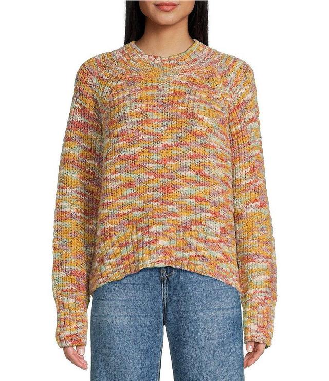 Rip Curl Relaxed Beach Party Long Sleeve Slub Wool Blend Sweater Product Image