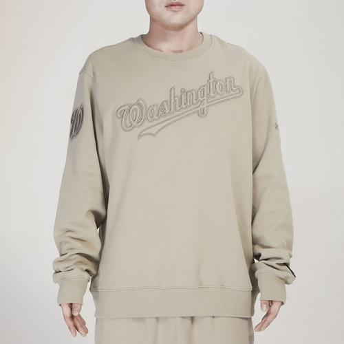 Pro Standard Mens Nationals Tonal Fleece Crewneck Product Image