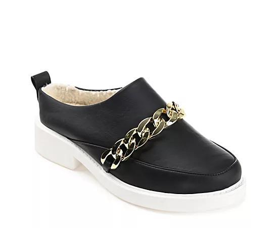 Journee Collection Womens Sheah Chain Loafers Product Image