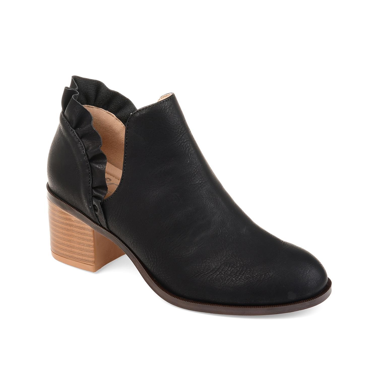 Journee Collection Lennie Womens Ankle Boots Black Product Image