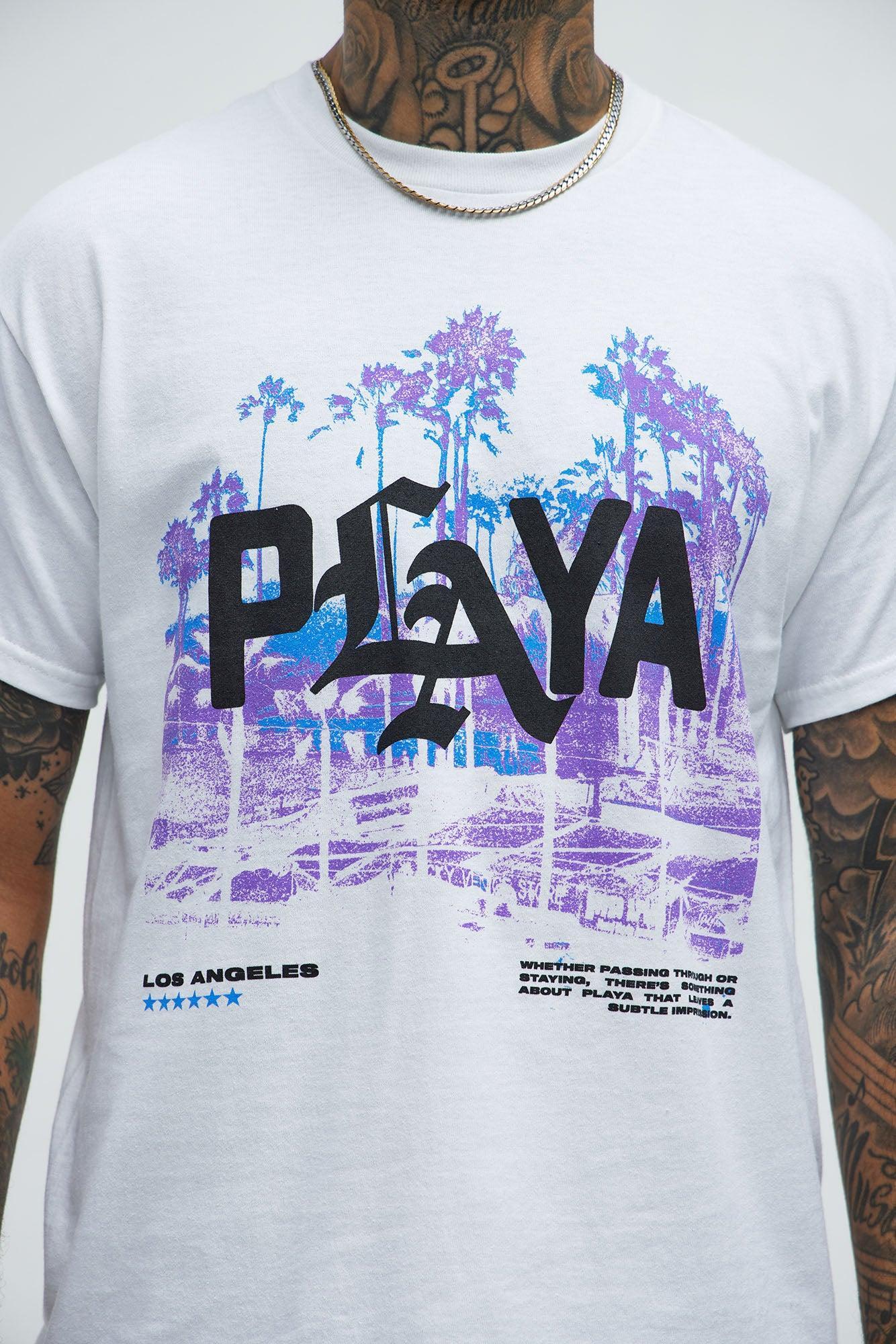 Playa Short Sleeve Tee - White Product Image