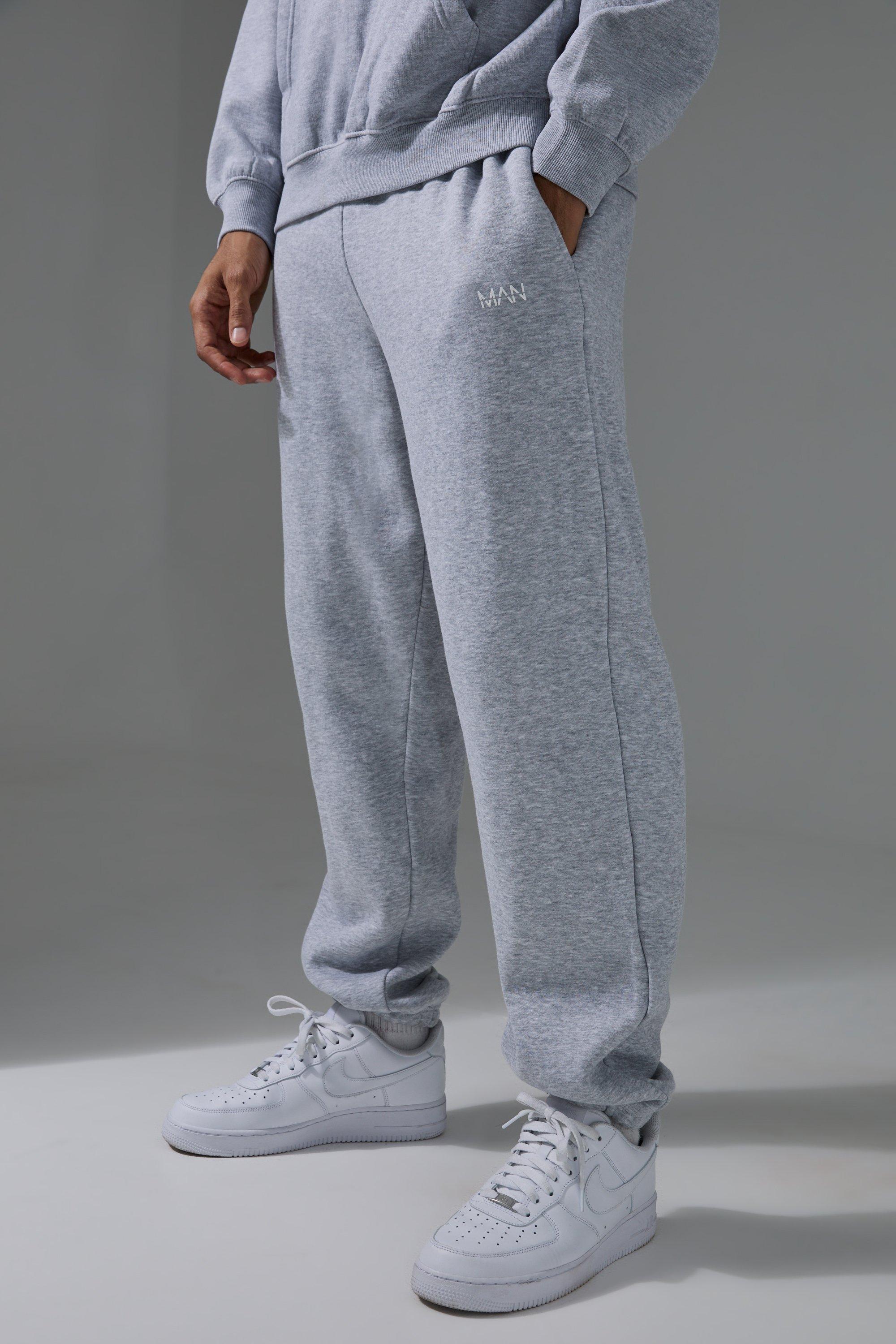 Man Active Oversized Fit Sweatpants | boohooMAN USA Product Image