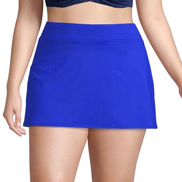 Lands End Womens Tummy Control Swim Skirt Swim Bottoms Product Image