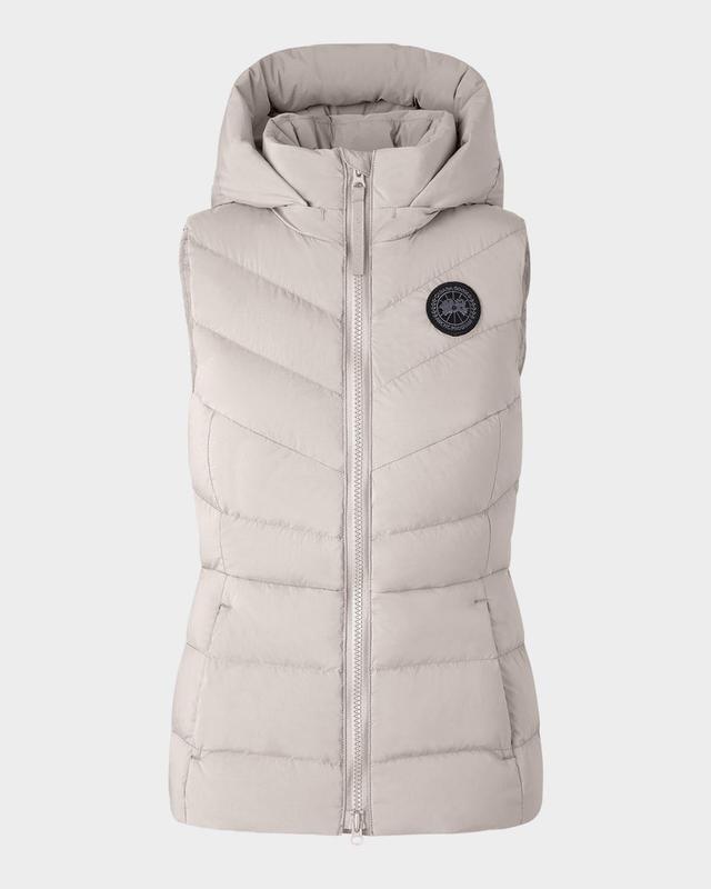 Womens Clair Hooded Down Puffer Vest Product Image