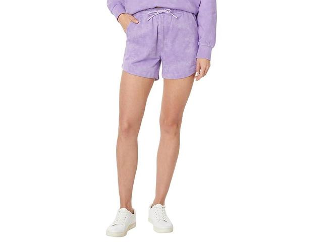 Timberland Seasonal Tie-Dye Sweatshorts (Pastel Lilac) Women's Jumpsuit & Rompers One Piece Product Image