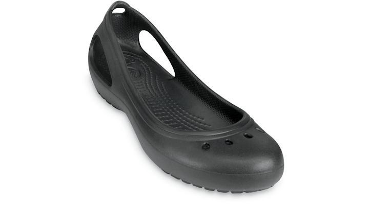 Crocs Kadee Black) Women's Slip on Shoes Product Image