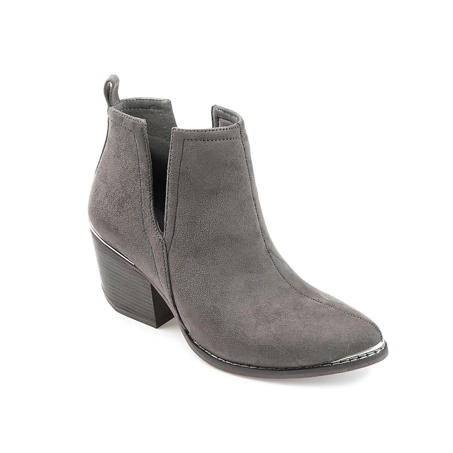Journee Collection Issla Womens Ankle Boots Med Grey Product Image