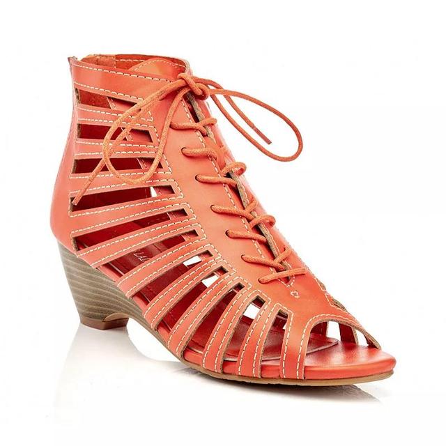 Henry Ferrera Nira Womens Gladiator Wedge Sandals Product Image