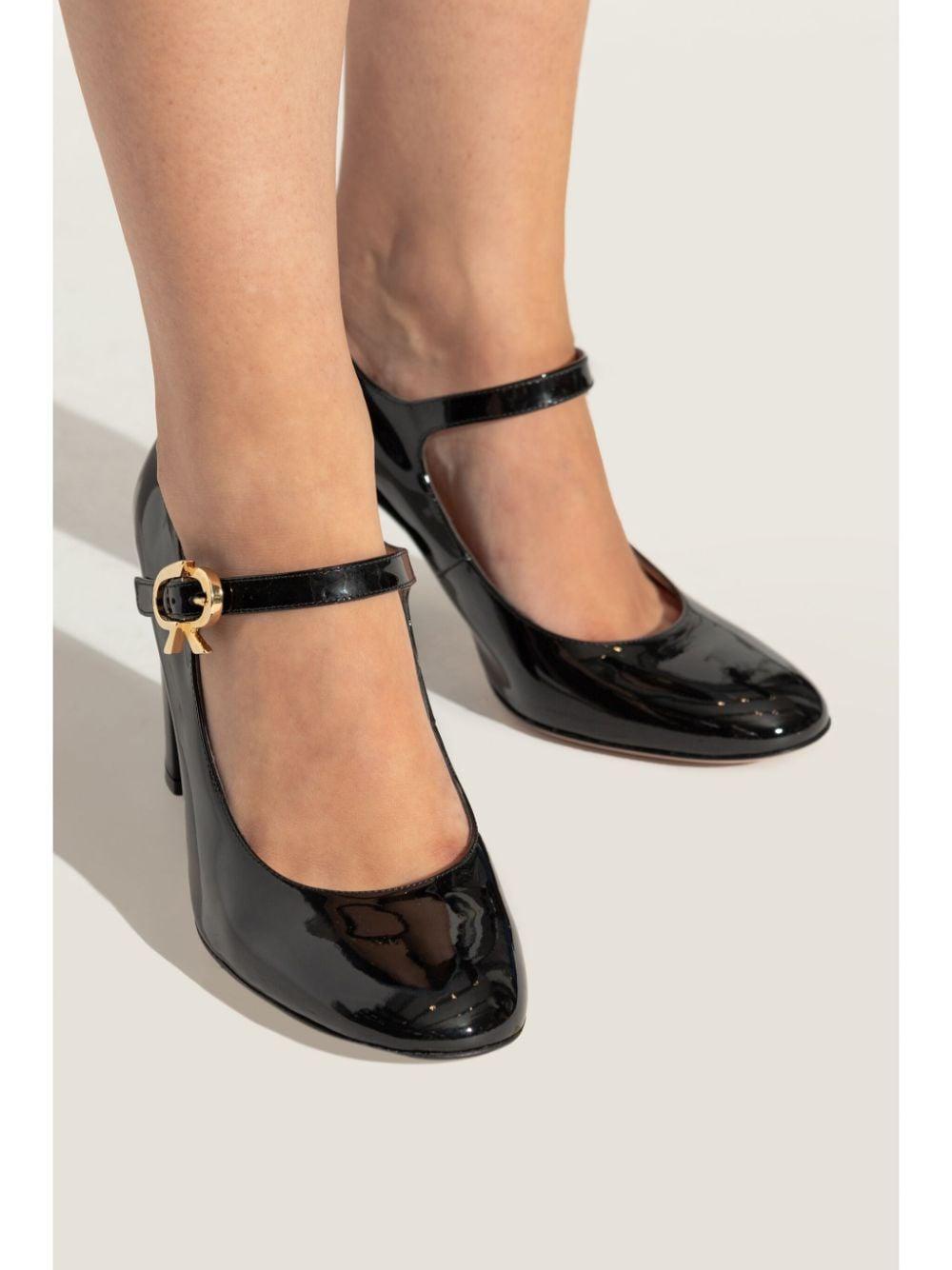 Patent Finish Mary Janes In Black Product Image