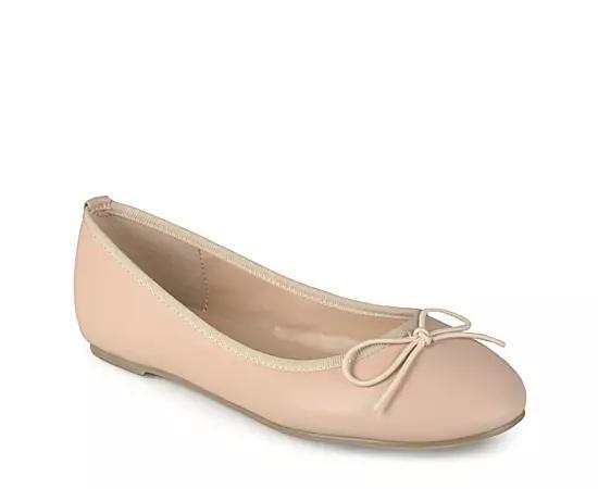 Journee Collection Vika Womens Ballet Flats Blue Product Image