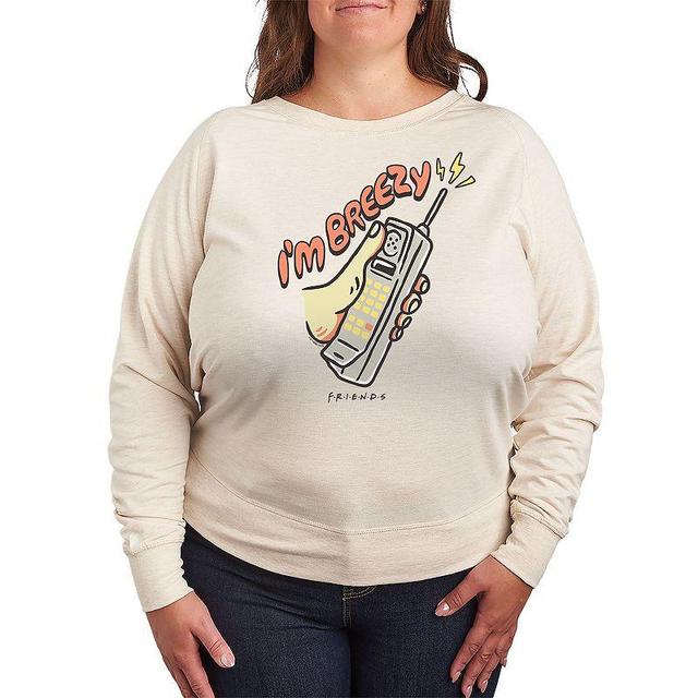 Plus Size Friends Breezy Graphic Tee, Womens Product Image