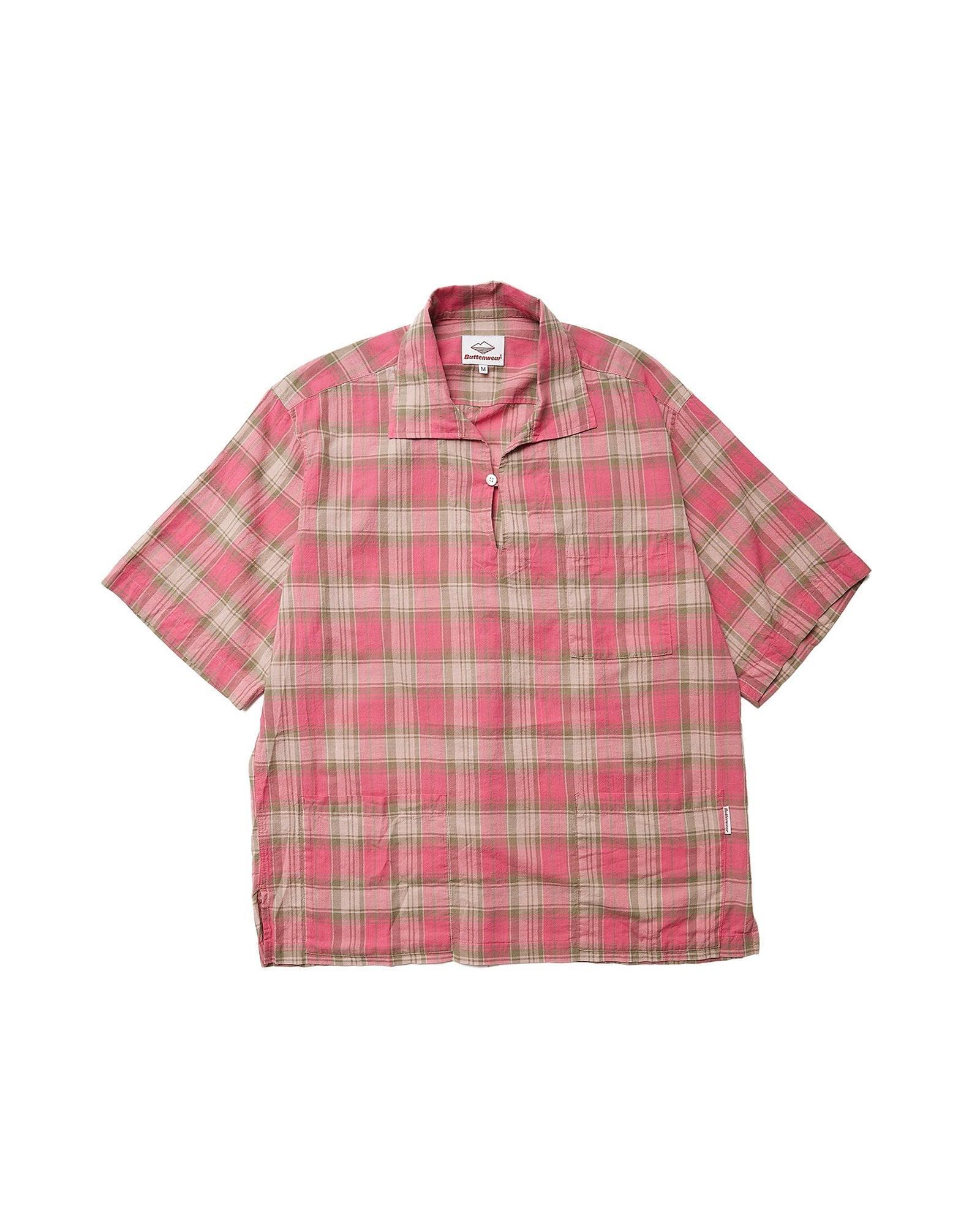 Topanga Pullover / Pink Plaid Product Image