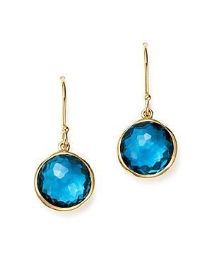 Ippolita Mini Rock Candy - Lollipop 18K Gold Drop Earrings Product Image