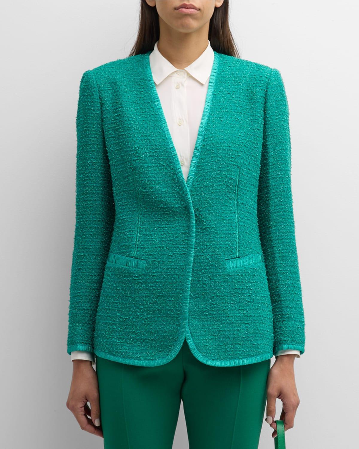 Womens Evangeline Tweed Jacket Product Image