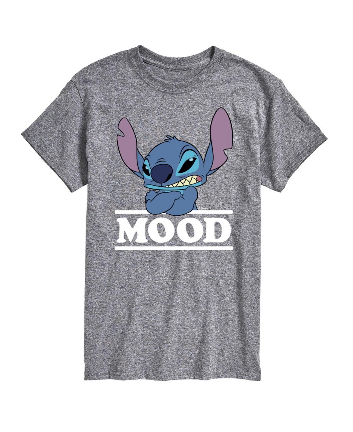 Airwaves Mens Lilo and Stitch Graphic T-shirt Product Image