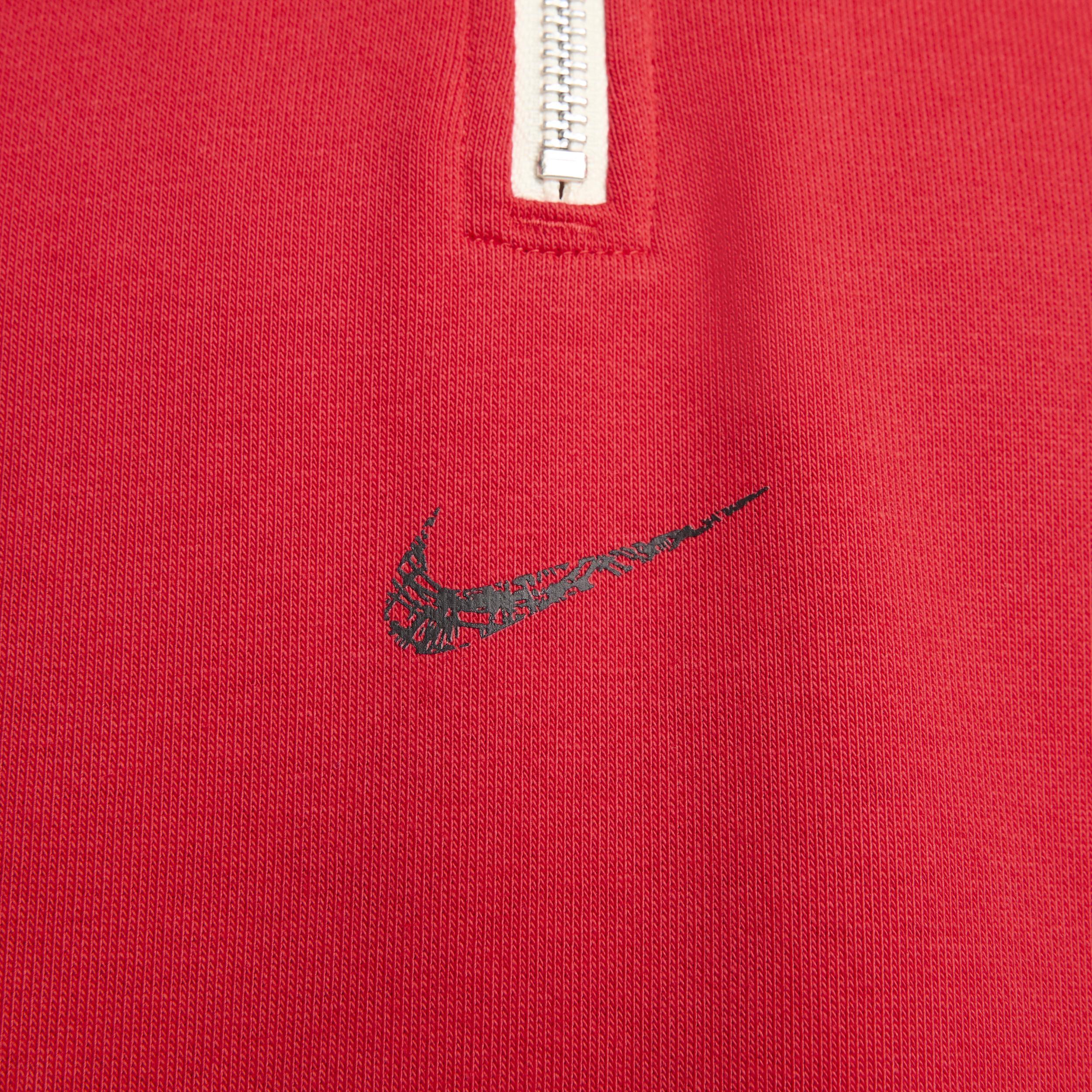 Nike Men's Dri-FIT Standard Issue 1/4-Zip Short-Sleeve Basketball Top Product Image