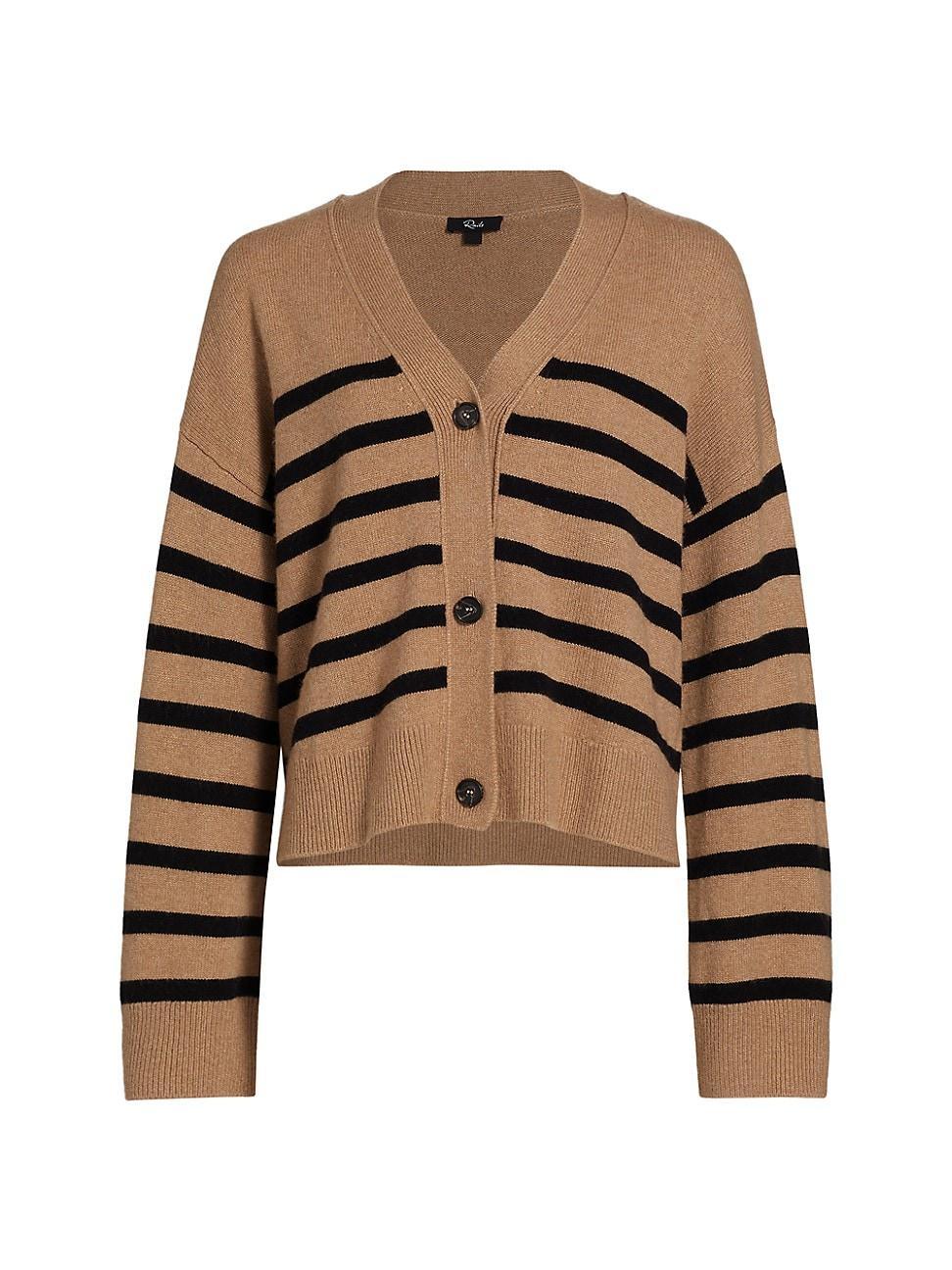 Rails Geneva Cardigan in Tan. - size XL (also in L, M, S, XS) Product Image