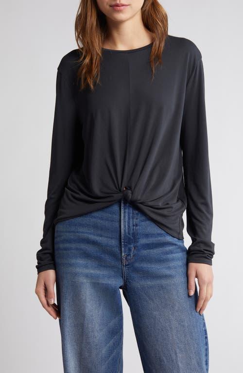 Womens Jenna Knotted Long-Sleeve Top Product Image