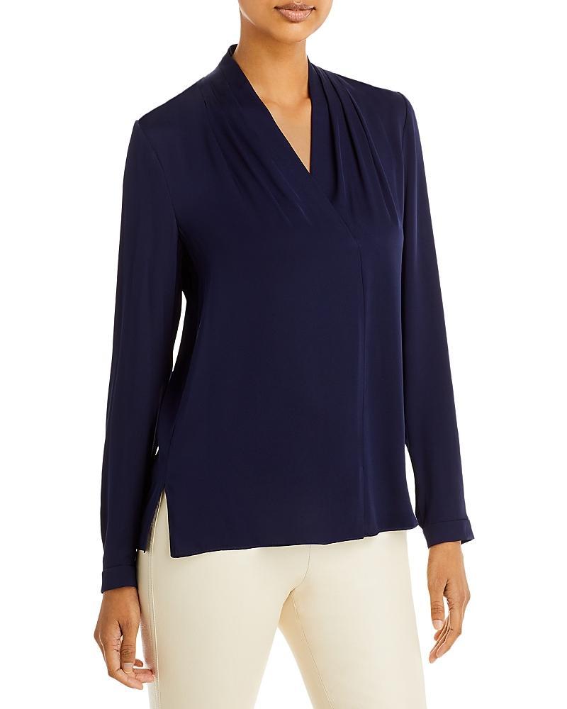 Womens Nellie Silk-Satin Blouse Product Image