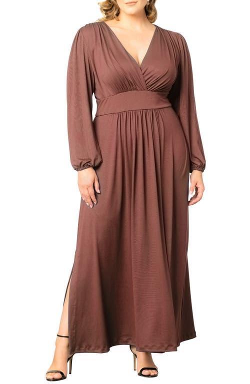 Womens Kelsey Long-Sleeve Maxi Dress Product Image