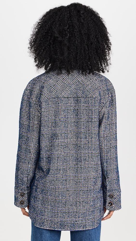 Rodebjer Avril Boucle Check Jacket | Shopbop Product Image