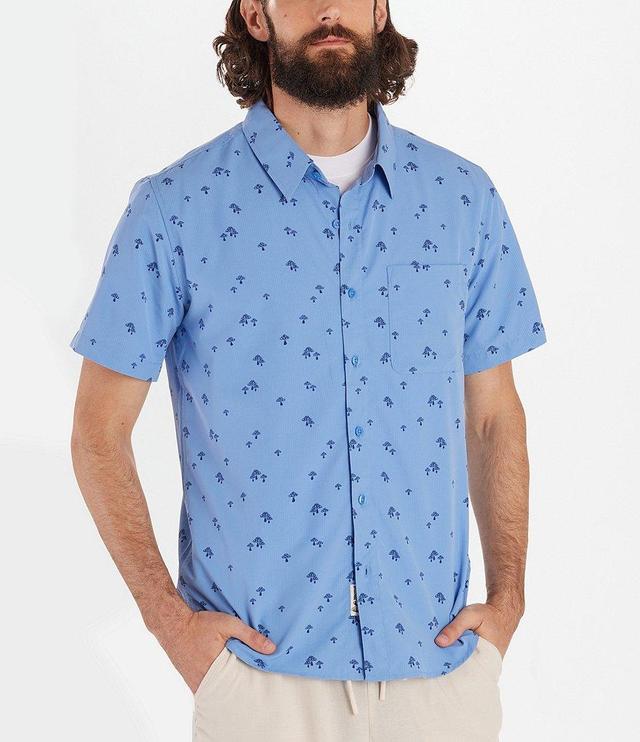 Marmot Aerobora Printed Short Sleeve Woven Shirt Product Image