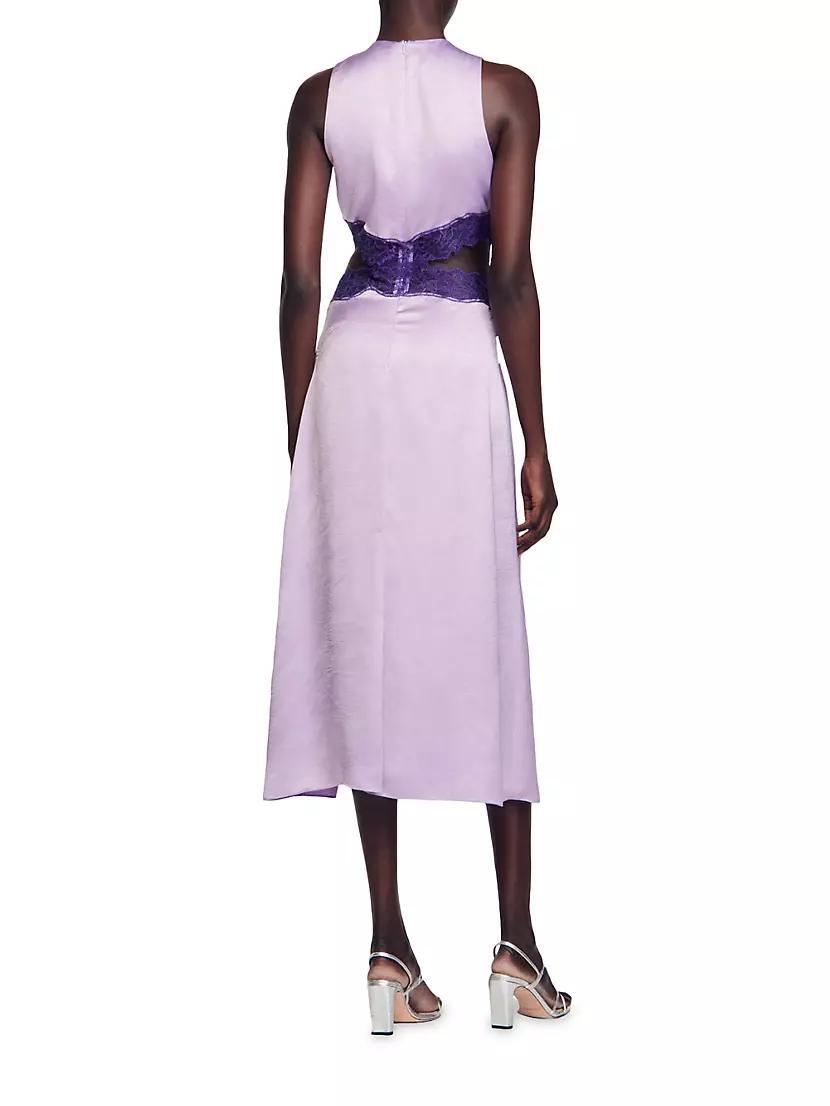 Satin-Effect Dress Product Image