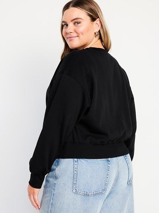 SoComfy Drop-Shoulder Crew-Neck Sweatshirt Product Image