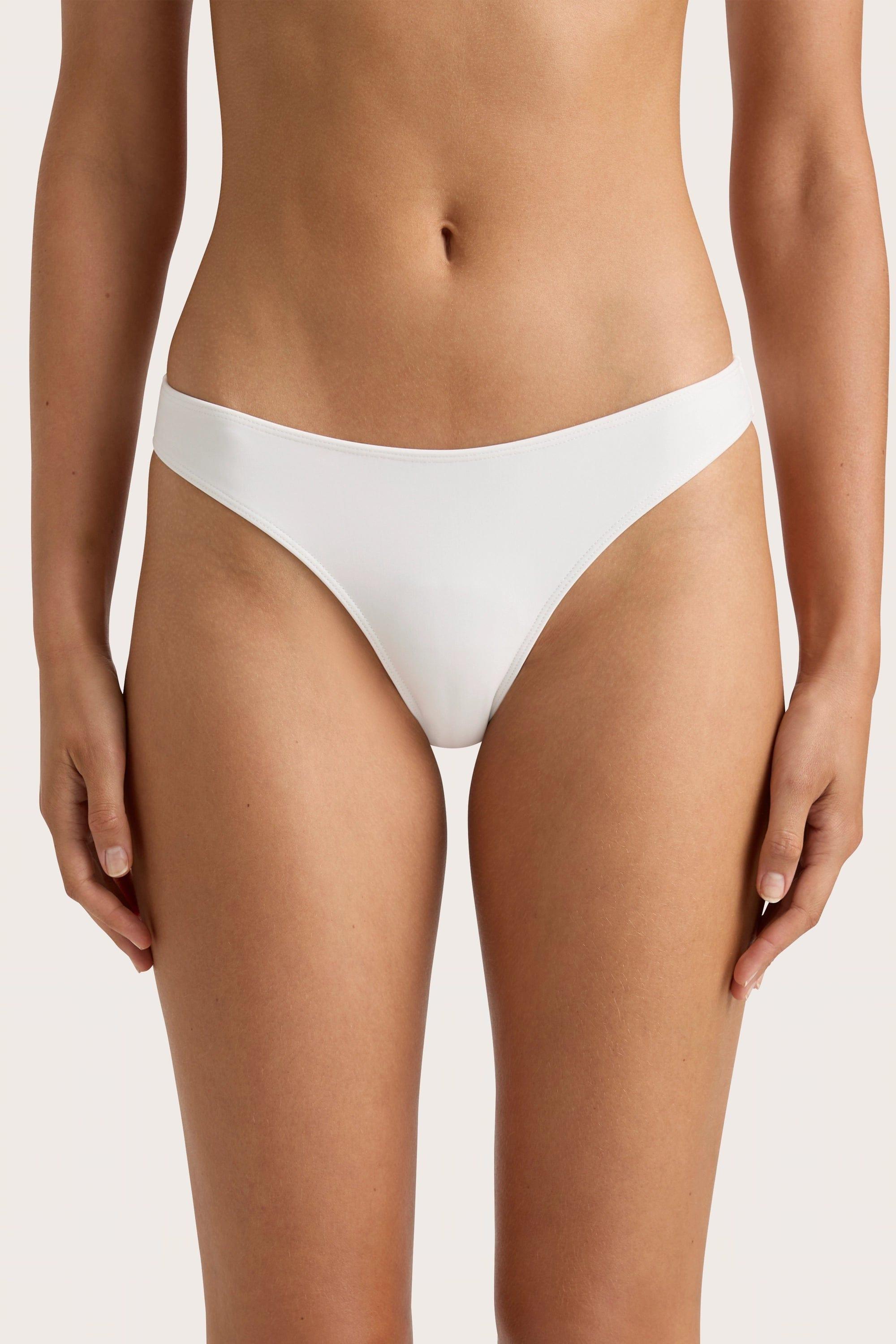 Bebe Bikini Bottom White Product Image