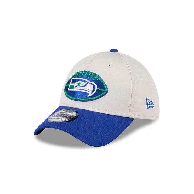 Seattle Seahawks 2024 Historic Sideline 39THIRTY Stretch Fit Hat Male Product Image