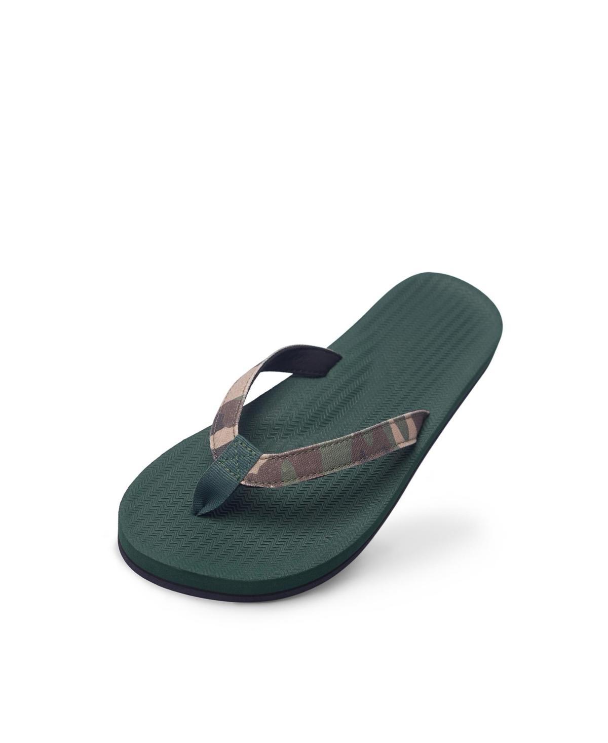 Indosole Womens Flip Flops Camo - Leaf Product Image