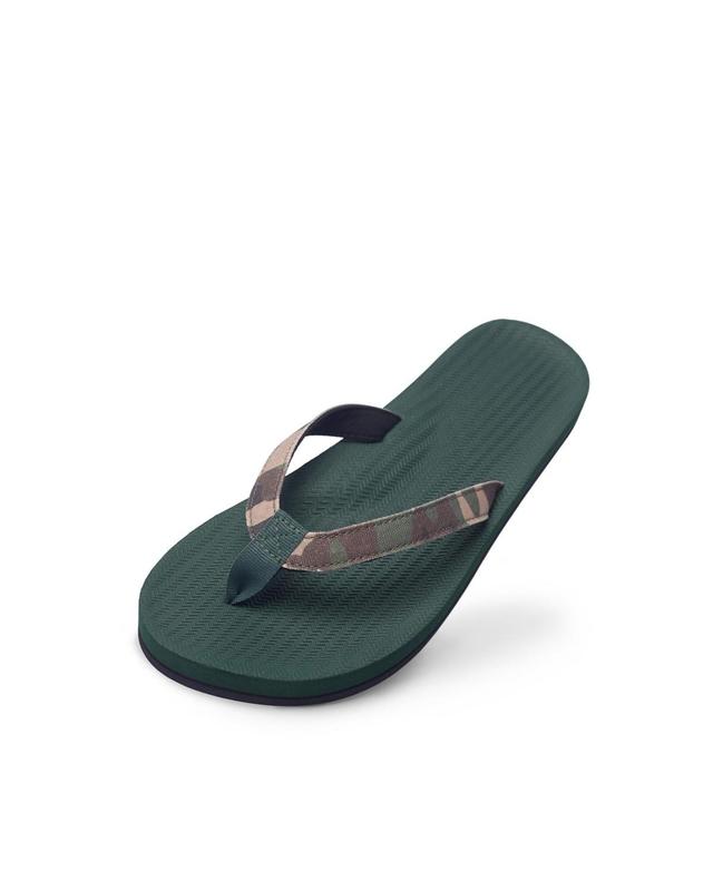 Indosole Womens Flip Flops Camo - Leaf Product Image