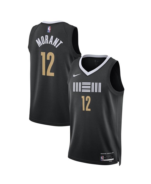 Ja Morant Memphis Grizzlies City Edition 2023/24 Nike Men's Dri-FIT NBA Swingman Jersey Product Image